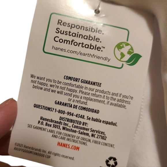 Hanes Womens Cozy Pullover Comfort Evolution Bra XL - Picture 8 of 9